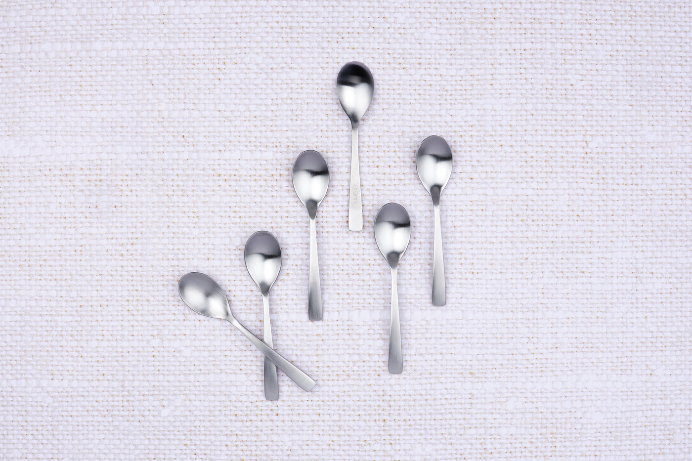 Coffret 6 petites cuillères OGLU - Silver