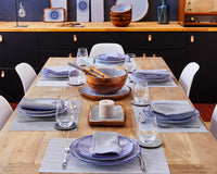 Service Complet - 42 pièces - Dark blue