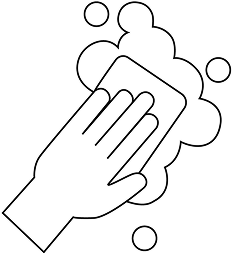 Compatible lavage main